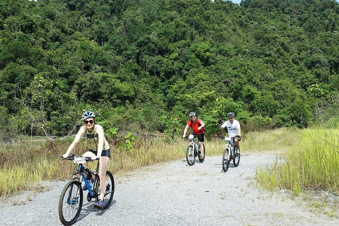 3-in-1 Ultimate Borneo Expedition Adventure - Mountain biking through jungle trails and rocky rainforest sections