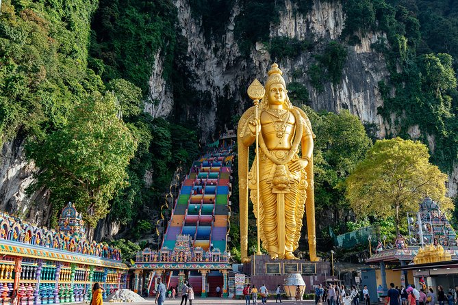 Batu Caves Private Tour with Pick-up from Kuala Lumpur - The Lord Murugan Statue stop you should not rush