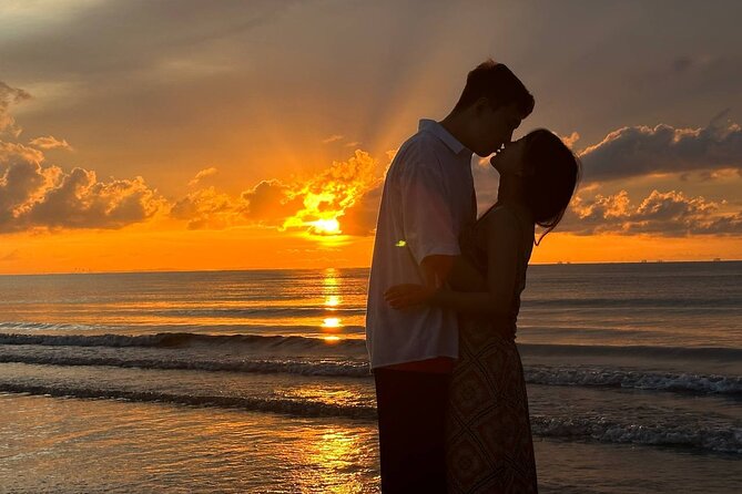 Full Day Bongawan River Cruise with Proboscis Monkey Sightseeing - Sky mirror at sunset: the beach photo session you should actually use