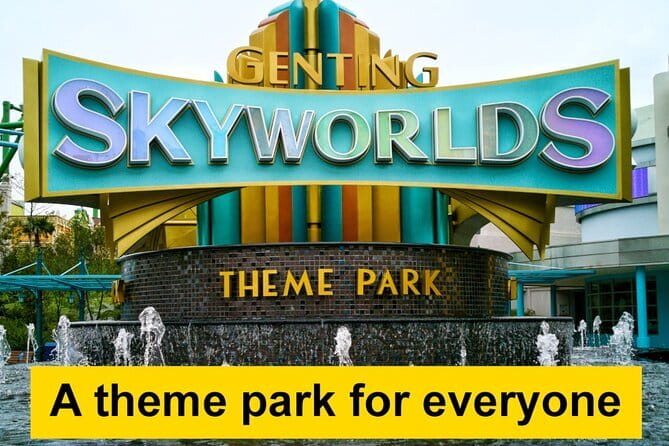 Genting SkyWorlds Theme Park Tickets (Optional) - Genting SkyWorlds on a Mountain, With Real Theme-Park Scale