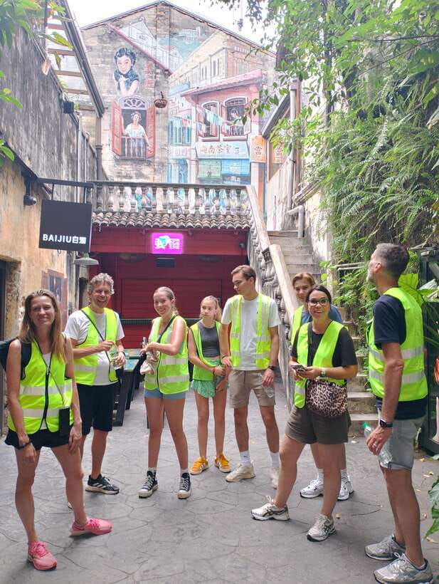 Hidden Kuala Lumpur: 4-Hour Bike Tour - Old village houses on stilts and the contrast near KLCC