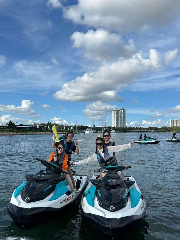 Johor Bahru : Seadoo JetSki 30mins Self Ride Tour (Double) - What the 30 Minutes Actually Feels Like