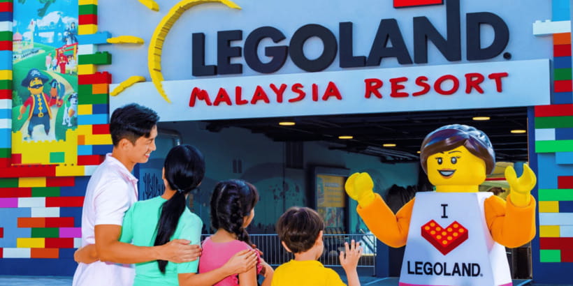 Johor: LEGOLAND Malaysia Resort Entry Ticket - Theme Park: 8 zones, 70+ fun stops, and Miniland scale