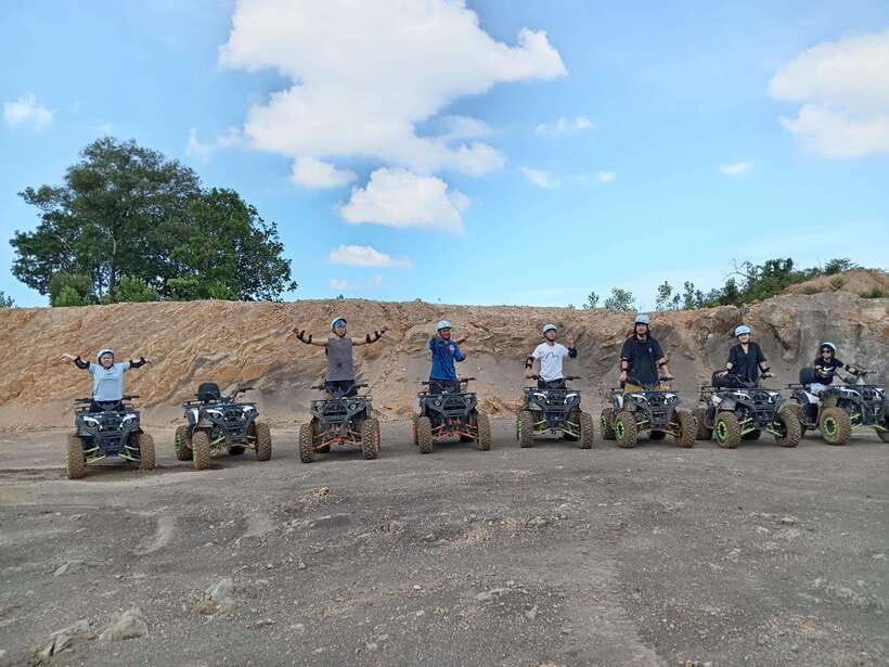 Kiulu River: River Rafting + ATV Shared Group Day Trip - ATV in Sabah mountains: what the ride is like and why the track matters
