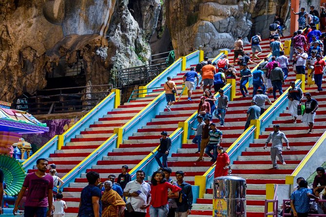 Kuala Lumpur Half Day Batu Caves And Cultural Group Tour - Thean Hou Temple: a 6-tiered pagoda view from Robson Heights