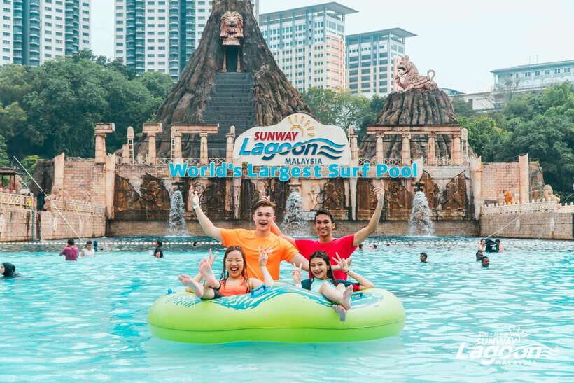 Kuala Lumpur: Sunway Lagoon Entry Ticket - Amusement Park roller coasters, plus the Extreme Park for adrenaline