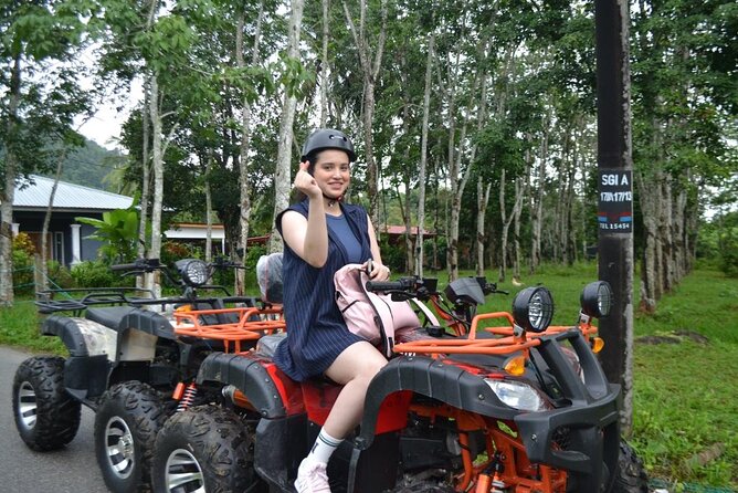 Langkawi ATV Jungle Ride to Durian Perangin Waterfall - The Durian Perangin Waterfall stop: photos, feet cooling, and real downtime