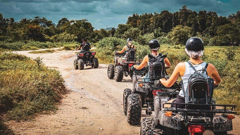 Langkawi ATV Mountain, Jungle and Waterfall - Waterfall finish at Mat Kasa: what the stop is good for