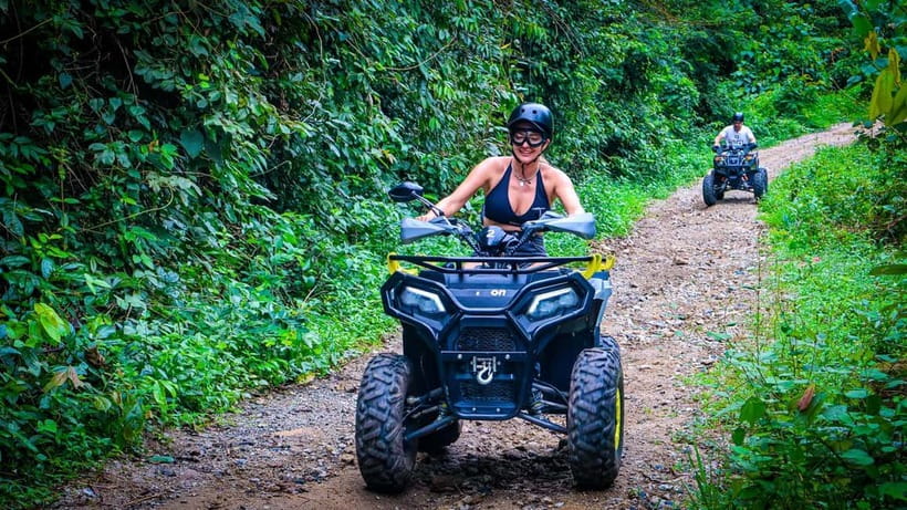 Langkawi Atv Private Jungle and Waterfall Tour - Rubber plantations and paddy fields, seen from a quad’s seat