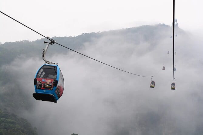 Langkawi Cable Car And Sky Bridge Including Waterfalls - SkyBridge: curved, suspended, and very high up