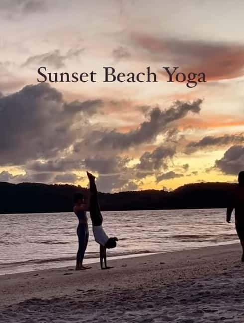 Langkawi: Enchanting Sunset Beach Yoga at Cenang Beach - Key things that make this sunset yoga class work