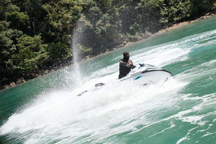 Langkawi: Jet Ski Adventure at Cenang Beach (30/45/60 Min) - Cenang Beach Jet Ski Setup at Red Ray Watersports