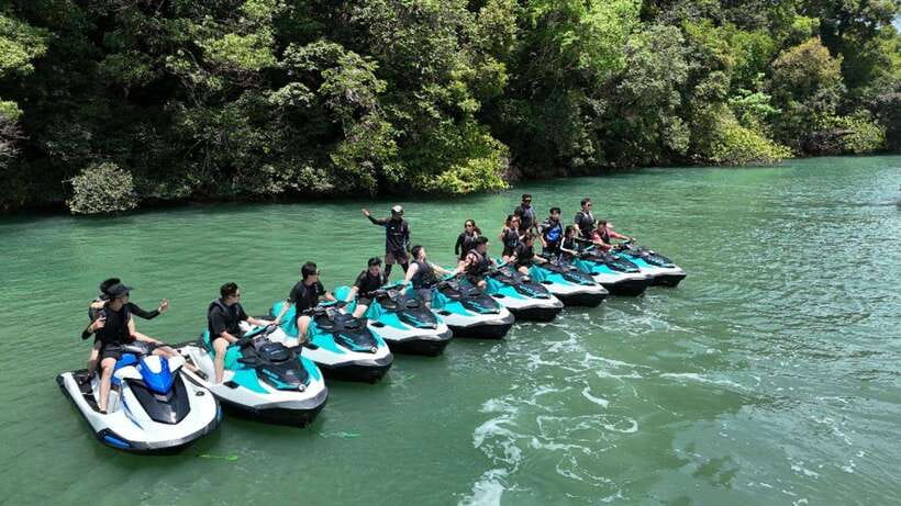 Langkawi Jet Ski Tour Dayang Bunting Free Drone Video - Lake of the Pregnant Maiden: what to expect at the freshwater stop