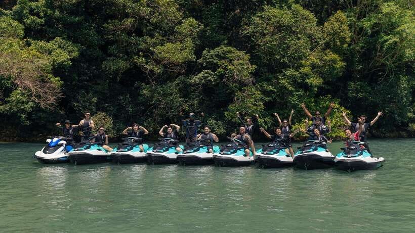 Langkawi Jet Ski Tour Dayang Bunting Free Drone Video - Beras Basah Island: the white-sand swim stop you came for