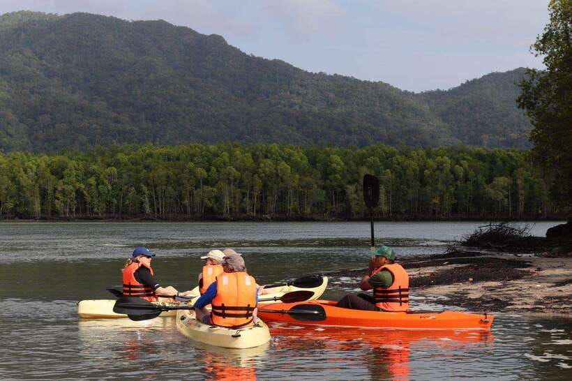 Langkawi: Kayaking Adventure and Swimming - Kubang Badak stops you can picture: old charcoal kiln and Pinang Cave