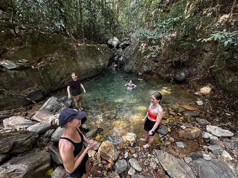 Langkawi: Seven Wells Waterfalls and Sacred Blue Pool Trip - The Upper Pools, Ocean Views, and the Cable Car Moment