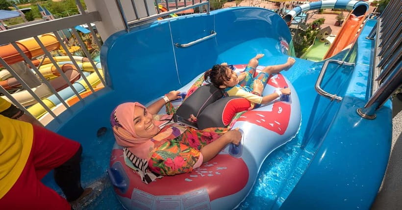 Langkawi: Splash Out Water Theme Park Admission Ticket - Wave pools and lazy rivers: the calmer water time that keeps the day enjoyable