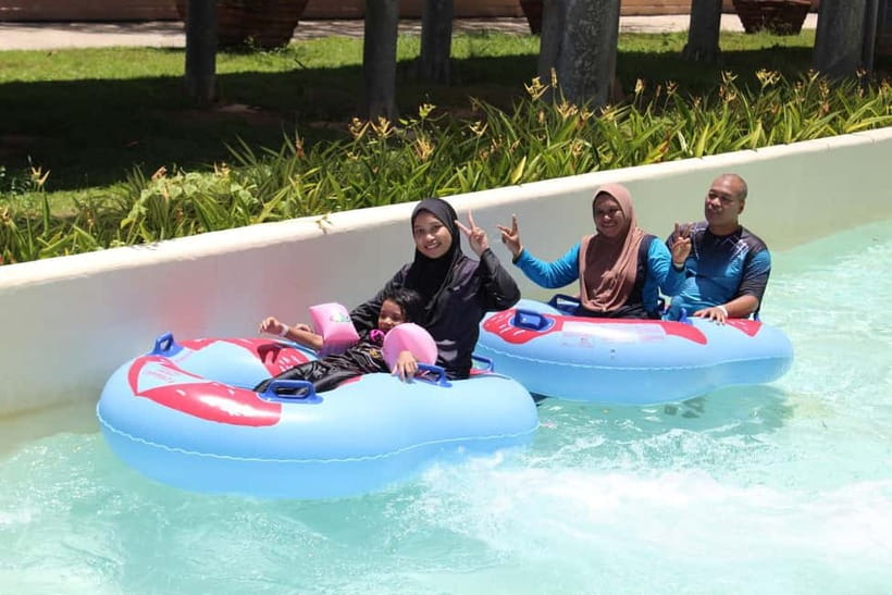Langkawi: Splash Out Water Theme Park Admission Ticket - Cabanas and sunbathing areas: the practical comfort side of a hot day