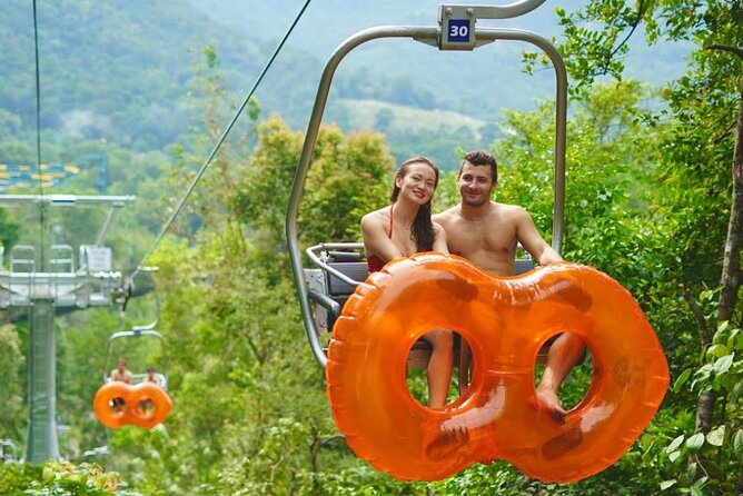 Malaysia: ESCAPE Penang - Your Ultimate Adventure Park - The 1,111 m slide and the record-length descent