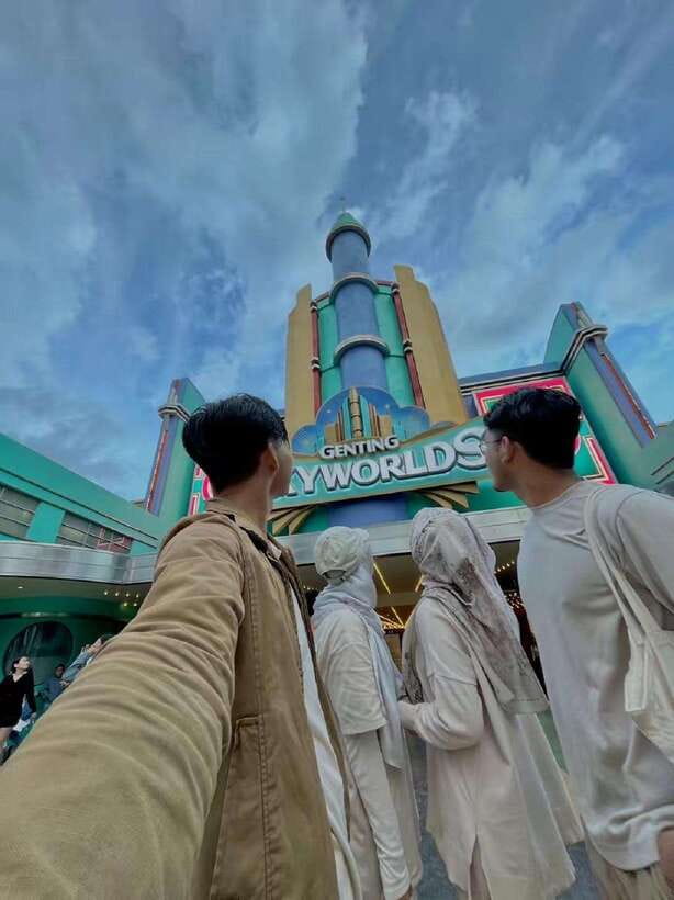 Malaysia: Genting SkyWorlds Theme Park Ticket - The Park Layout: Nine Movie Worlds on 26 Acres