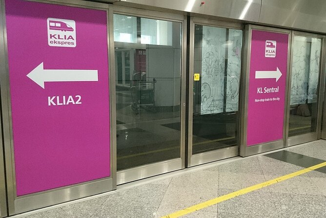 Malaysia: KLIA Ekspres Airport Train Ticket - Return Trip Logic: KL Sentral to KLIA1 and KLIA2