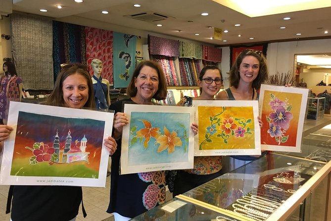 Malaysian Batik Experience-Handkerchief - The Welcome Lesson: Malaysian Batik, Without the Homework