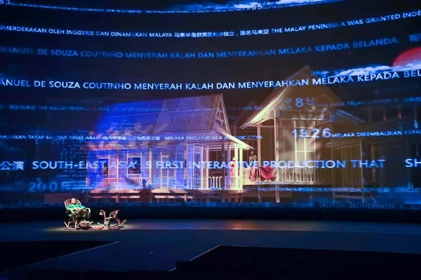 Melaka: Encore Melaka 70 mins Live Performance Ticket - First Look Inside the 360-Degree Rotating Theatre