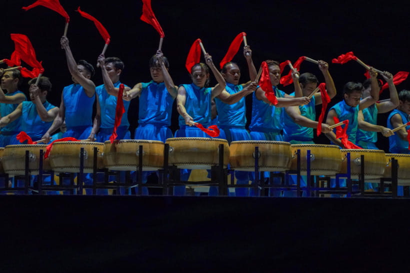 Melaka: Encore Melaka 70 mins Live Performance Ticket - What You See in the Show: Rotating Views, Water, Mist, Lifts
