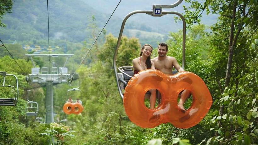 Penang: ESCAPE Theme Park Entry Ticket - Monkey Business Rope Course: 111 Challenges in the Canopy