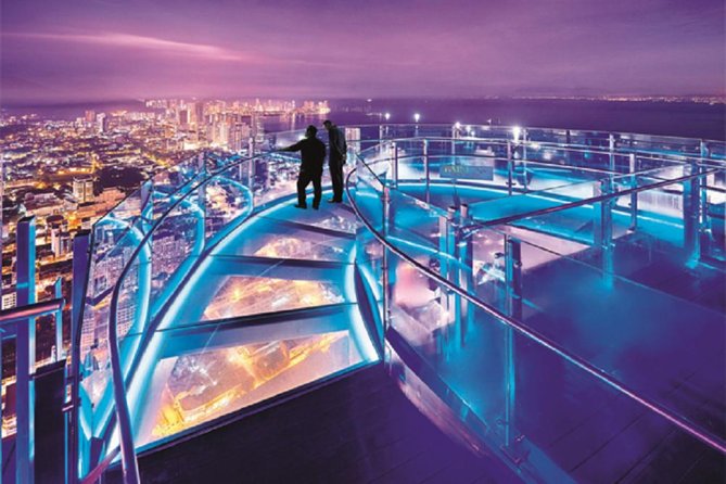 Penang Rainbow Skywalk at The Top Komtar Observation Deck Tickets - Komtar Tower First Stop: Getting There and Entering Smoothly
