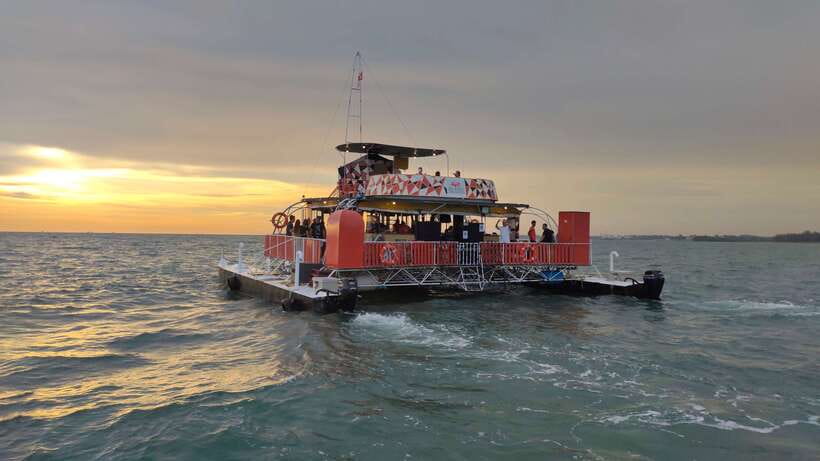 Port Dickson: Breathtaking Dickson Dragon Sunset Cruise - Meet Dickson Dragon, the trimaran party yacht in Port Dickson