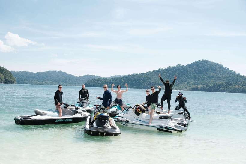 (PRIVATE) Platinum Package Jet Ski Tour Langkawi, Red Ray - Guides, language, and that private-group feel