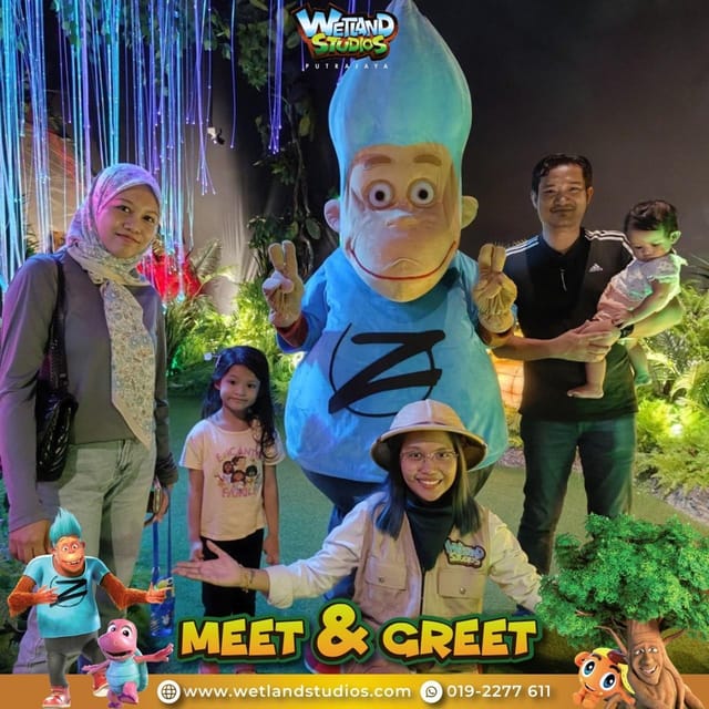 Putrajaya: Wetland Studios Admission Ticket - Wetland Biodiversity Meets Modern Media (KRU Studios Role)