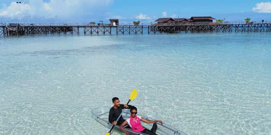 Semporna : Island Hopping Semporna Adventure - Sibuan: White Sands, Clear Water, and an Easy Finish