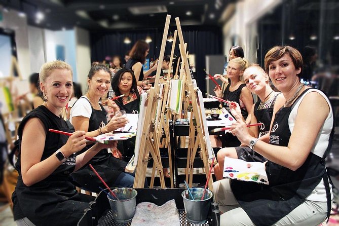Sip & Paint Night - Why the Included Drinks, Coffee, and Snacks Make the Night Better