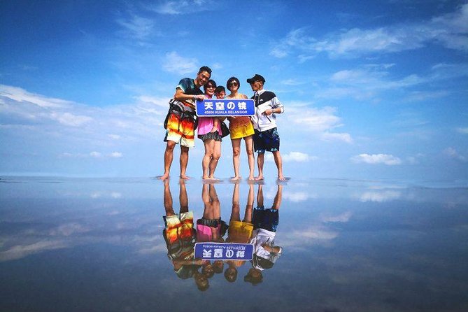 Sky Mirror Experience at Kuala Selangor from Kuala Lumpur - On the reflective flats: what you’ll do when the Sky Mirror is ready