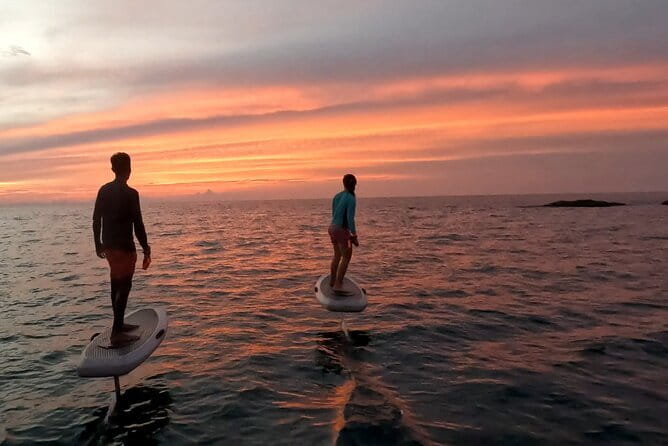 Sunset E-Foil Experience in Tanjung Aru Beach - Electric hydrofoiling at Tanjung Aru, the quick pitch