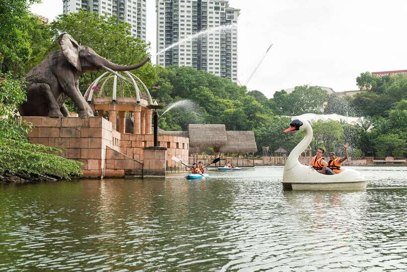 Sunway Lagoon Theme Park with Round-Trip Transfer - Water Park power: surf beach, Vuvuzela, and First Waterplexx 5D
